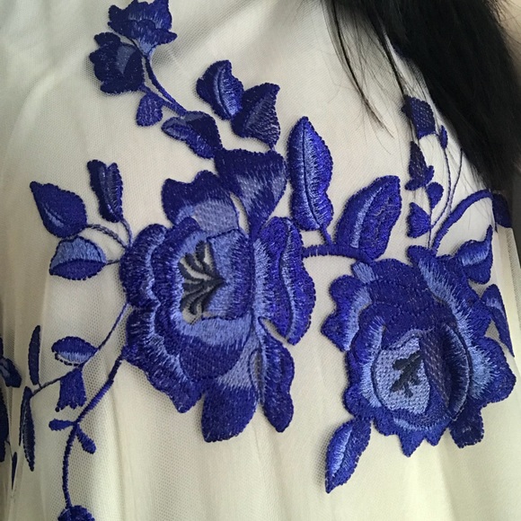 Blue floral dress - Picture 4 of 6